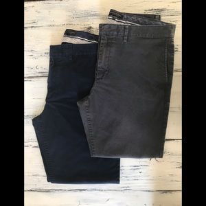 Banana Republic 36x32 Emerson khakis navy only!